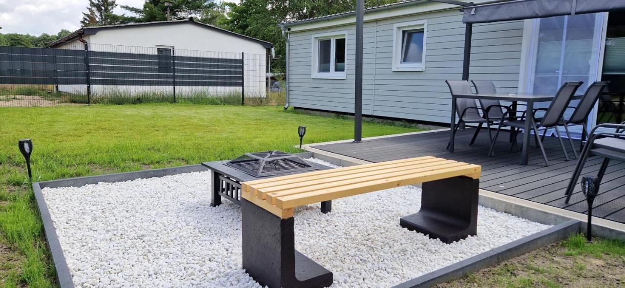 Ferienhaus Seeoase - 70Qm - Kamin -Terrassen - Parkplatz - Badestelle Fusslaeufig Йоахимстал Екстериор снимка