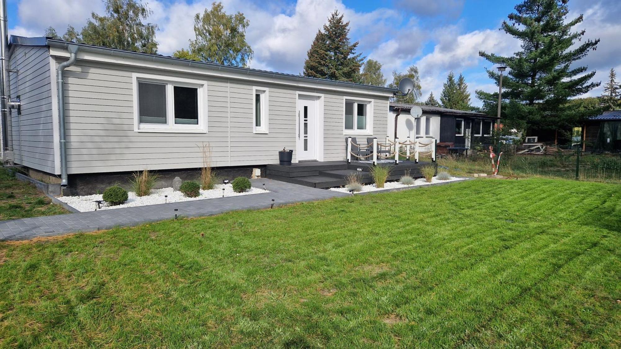Ferienhaus Seeoase - 70Qm - Kamin -Terrassen - Parkplatz - Badestelle Fusslaeufig Йоахимстал Екстериор снимка
